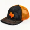 Oil Field Hats Men's Kryptek & Orange Texas State Patch Mesh-Back Ball Cap -Sheplers Sales 2000346259 340 P1