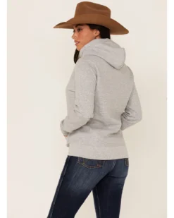 Stetson Women's Southwestern Logo Fleece Pullover Hoodie -Sheplers Sales 2000346354 020 P4