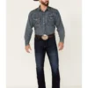 Wrangler 20X Men's Azure Vintage Dark Wash Stretch Slim Bootcut Jeans -Sheplers Sales 2000346865 400 P1