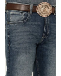 Wrangler 20X Men's No.44 Ember Dark Wash Stretch Slim Straight Jeans - Long 7 Wrangler 20X Men's No.44 Ember Dark Wash Stretch Slim Straight Jeans - Long -Sheplers Sales 2000347672 400 P2