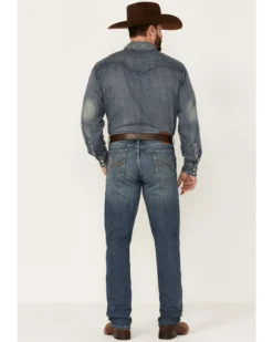 Wrangler 20X Men's No.44 Ember Dark Wash Stretch Slim Straight Jeans - Long 8 Wrangler 20X Men's No.44 Ember Dark Wash Stretch Slim Straight Jeans - Long -Sheplers Sales 2000347672 400 P3