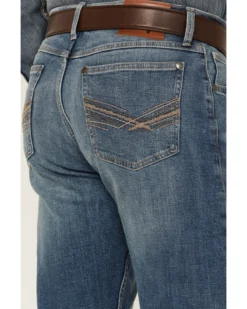 Wrangler 20X Men's No.44 Sierra Medium Wash Stretch Slim Straight Jeans - Long -Sheplers Sales 2000347675 400 P4