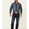 Ariat Men's M4 Barstow Denali Dark Wash Stretch Relaxed Straight Jeans -Sheplers Sales 2000348040 400 P1
