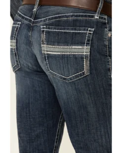 Cinch Men's Ian Dark Wash Performance Stretch Slim Bootcut Jeans 8 Cinch Men's Ian Dark Wash Performance Stretch Slim Bootcut Jeans -Sheplers Sales 2000349448 402 P3