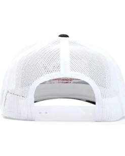 Oil Field Hats Men's Black & White American Flag US Patch Mesh-Back Ball Cap -Sheplers Sales 2000350293 001 P3