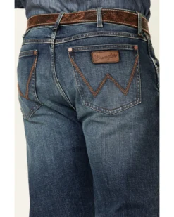 Wrangler Retro Men's Mauney Dark Wash Stretch Slim Straight Jeans 8 Wrangler Retro Men's Mauney Dark Wash Stretch Slim Straight Jeans -Sheplers Sales 2000350742 400 P3