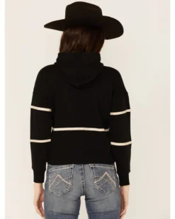 Shyanne Life Women's Cropped Embroidered Hoodie - Black -Sheplers Sales 2000351314 001 P3