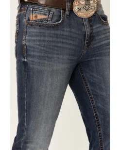 Cody James Core Men's Yuma Medium Wash Stretch Performance Slim Bootcut Jeans -Sheplers Sales 2000351817 400 P2