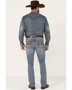 Cody James Core Men's Wild Ride Light Wash Performance Stretch Slim Straight Jeans -Sheplers Sales 2000351818 400 P4