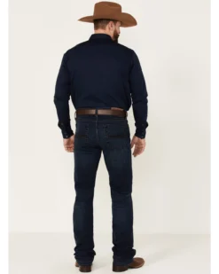 Cody James Core Men's Kick Look Ride Dark Wash Performance Stretch Stackable Straight Jeans -Sheplers Sales 2000351836 400 P3