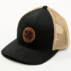 Black Clover Men's Leatherman Circle Logo Mesh Back Trucker Cap -Sheplers Sales 2000352068 001 P1