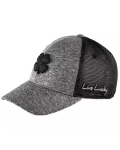 Black Clover Men's Logo Mesh-Back Fitted Ball Cap -Sheplers Sales 2000352070 070 P3