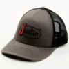 Justin Men's Embroidered Logo Mesh Back Trucker Cap -Sheplers Sales 2000353918 020 P1