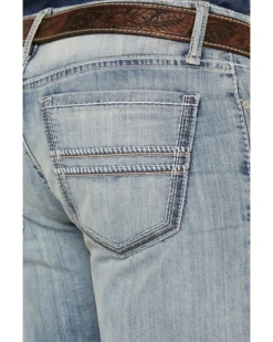 Cinch Men' Grant Light Stonewash Performance Bootcut Jeans -Sheplers Sales 2000355944 402 P4