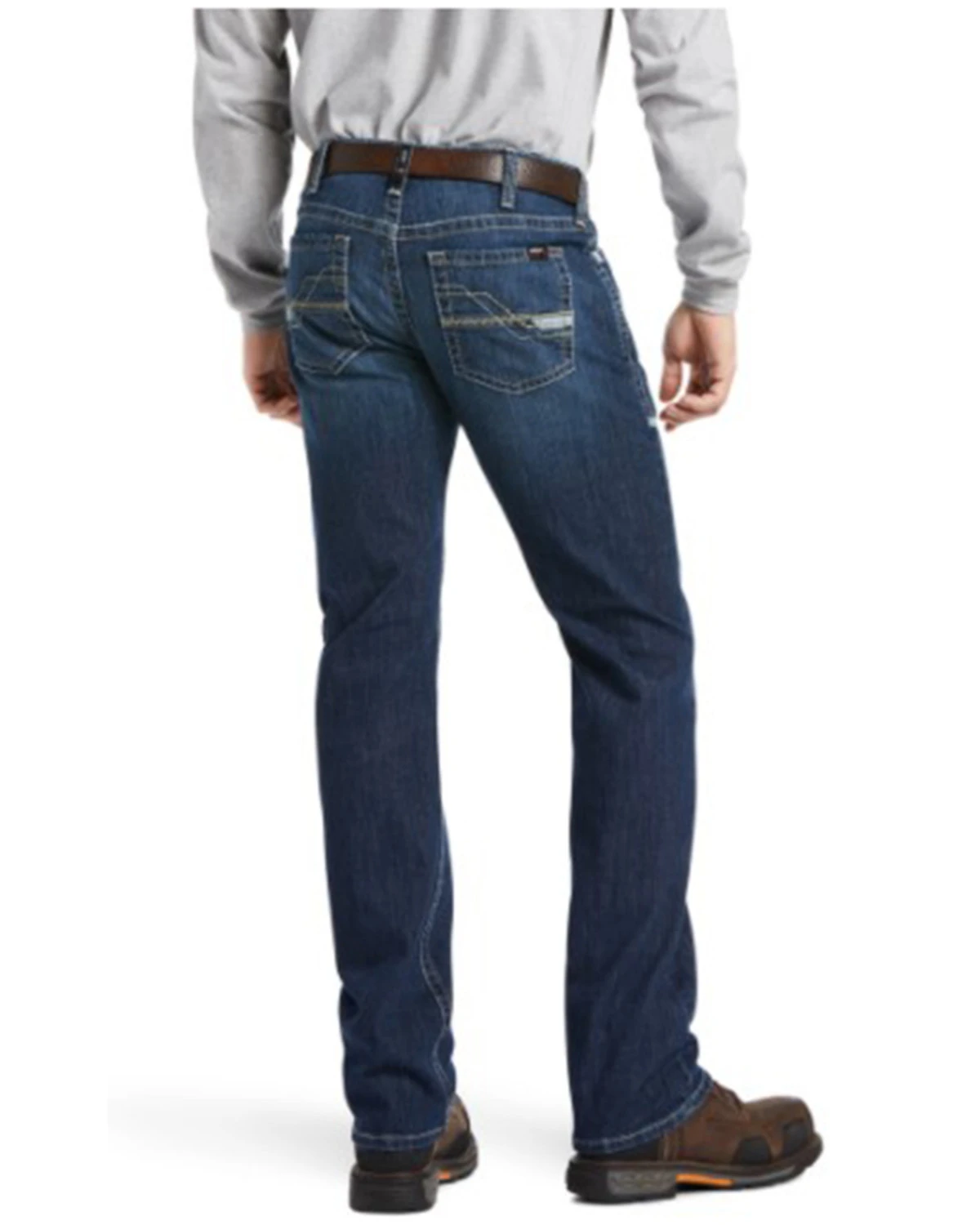 Ariat Men's FR M7 Kelby Duralight Shoreway Stackable Straight Work Jeans 4 Ariat Men's FR M7 Kelby Duralight Shoreway Stackable Straight Work Jeans - Image 2