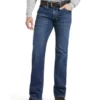 Ariat Men's FR M7 Flint Medium Wash Duratretch Basic Slim Straight Work Jeans -Sheplers Sales 2000356509 400 P1