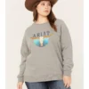 Ariat Women's R.E.A.L. Pacific Steerhead Sweatshirt - Plus -Sheplers Sales 2000357026 070 P1