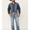 Ariat Men's M4 Dallas Goldfield Light Wash Relaxed Bootcut Jeans -Sheplers Sales 2000357122 400 P1