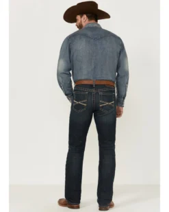 Ariat Men's M2 Bisman Gage Stretch Relaxed Stackable Bootcut Jeans -Sheplers Sales 2000357127 400 P3
