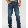 Rock 47 By Wrangler Men's Ruckett Dark Wash Stretch Slim Straight Jeans -Sheplers Sales 2000358077 400 P1