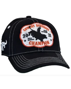 Cowboy Hardware Boys' Champion Buckle Patch Solid-Back Ball Cap