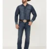 RANK 45 Men's Shotgun Wash Stackable Slim Straight Stretch Performance Jeans -Sheplers Sales 2000359243 415 P1