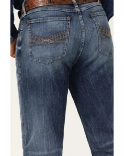 Wrangler 20X Men's Hanford Medium Wash Stretch Extreme Relaxed Straight Jeans 9 Wrangler 20X Men's Hanford Medium Wash Stretch Extreme Relaxed Straight Jeans -Sheplers Sales 2000359712 414 P4