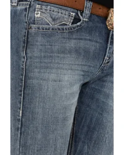 Rock & Roll Denim Men's Pistol Regular Bootcut Jeans -Sheplers Sales 2000360318 400 P4