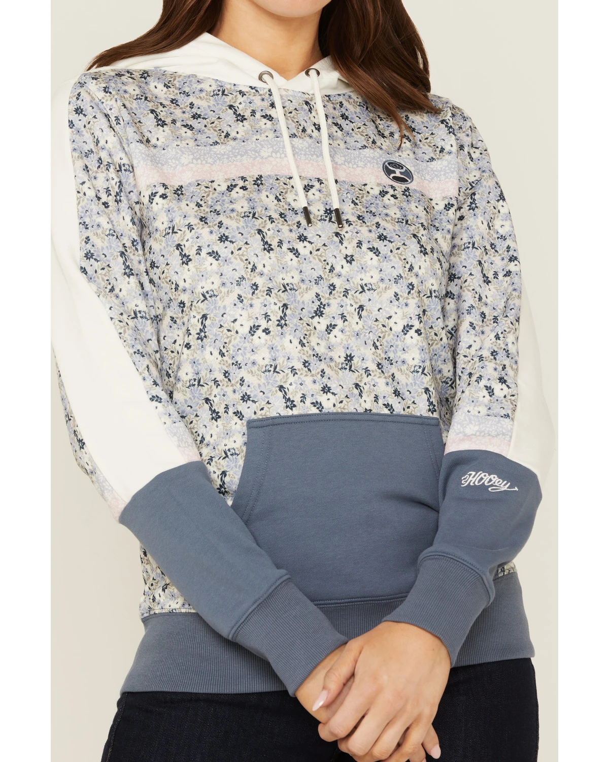 Hooey Women's Serape Cheyenne Floral Hoodie Sweatshirt 5 Hooey Women's Serape Cheyenne Floral Hoodie Sweatshirt - Image 3