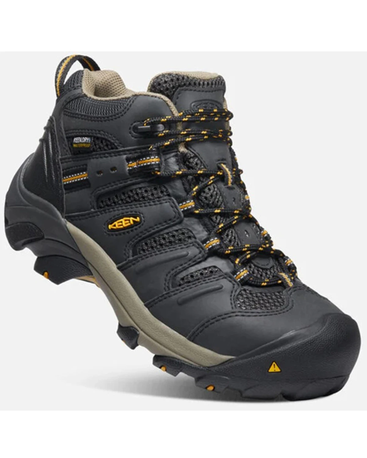 Keen Women's Lansing Mid Lace-Up Work Hiking Boots - Steel Toe 3 Keen Women's Lansing Mid Lace-Up Work Hiking Boots - Steel Toe