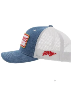 Hooey Kids' Denim Cactus Ropes Patch Mesh Back Trucker Cap -Sheplers Sales 2000361551 402 P4