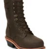 Chippewa Men's Thunderstruck 10" Waterproof Insulated Logger Work Boot - Soft Toe -Sheplers Sales 2000362667 200 P1