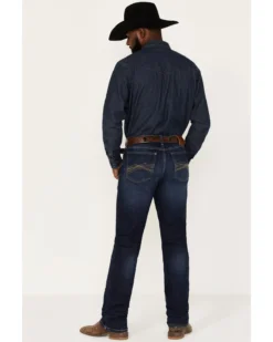 Wrangler 20X Men's Dawn Dark Wash Stretch Slim Straight Jeans -Sheplers Sales 2000365075 416 P3