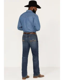 Rock 47 By Wrangler Cornflower Medium Dark Wash Stretch Slim Straight Jeans 8 Rock 47 By Wrangler Cornflower Medium Dark Wash Stretch Slim Straight Jeans -Sheplers Sales 2000365078 415 P3