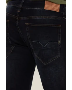 Howitzer Men's Cortez Patriot Dark Wash Stretch Straight Jeans -Sheplers Sales 2000365506 416 P4