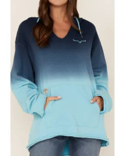 Kimes Ranch Women's Sante Fe Dip Dye Sweatshirt Hoodie -Sheplers Sales 2000365880 410 P3