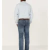 Rock & Roll Denim Men's Hooey Revolver Medium Wash Reflex Stretch Slim Straight Jeans -Sheplers Sales 2000367639 203 P1