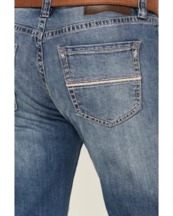 Rock & Roll Men's Vintage Medium Double Revolver Reflex Stretch Relaxed Bootcut Jeans -Sheplers Sales 2000368869 414 P2