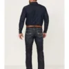 Rock & Roll Denim Men's Revolver Dark Wash Stretch Slim Straight Jeans -Sheplers Sales 2000368871 416 P1