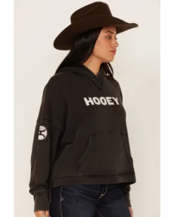 Hooey Women's Logo Graphic Boxy Hoodie -Sheplers Sales 2000369086 001 P2