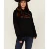 Goodie Two Sleeves Women's Don't Be All Hat & No Cowboy Black Graphic Hoodie -Sheplers Sales 2000371377 001 P1