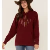 Ariat Women's R.E.A.L. Southwestern Beartooth Logo Graphic Hoodie 1 Ariat Women's R.E.A.L. Southwestern Beartooth Logo Graphic Hoodie -Sheplers Sales 2000371901 600 P1