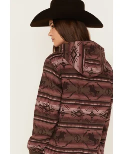 Ariat Women's R.E.A.L. Southwestern Serape Print Hoodie -Sheplers Sales 2000371916 500 P4