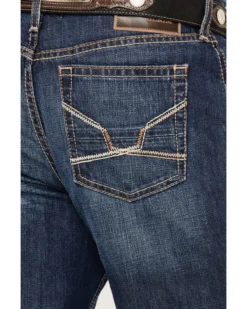 Ariat Men's M2 Prescott Kerwin Dark Wash Relaxed Stackable Bootcut Jeans -Sheplers Sales 2000371947 400 P3