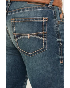 Ariat Men's M4 Cayman Ramos Medium Wash Relaxed Boot Stretch Denim Jeans 9 Ariat Men's M4 Cayman Ramos Medium Wash Relaxed Boot Stretch Denim Jeans -Sheplers Sales 2000371981 400 P4