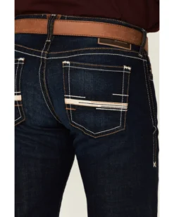 Ariat Men's M7 Rockport Ranger Dark Wash Slim Straight Jeans -Sheplers Sales 2000371986 400 P4
