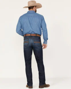 Cinch Men's Silver Label Dark Wash Slim Straight Performance Jeans 8 Cinch Men's Silver Label Dark Wash Slim Straight Performance Jeans -Sheplers Sales 2000373443 402 P3