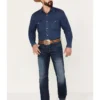 Cinch Men's Ian Medium Wash Slim Boot Performance Stretch Denim Jeans -Sheplers Sales 2000373481 402 P1