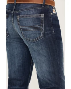 Cinch Men's Ian Medium Wash Slim Boot Performance Stretch Denim Jeans -Sheplers Sales 2000373481 402 P3