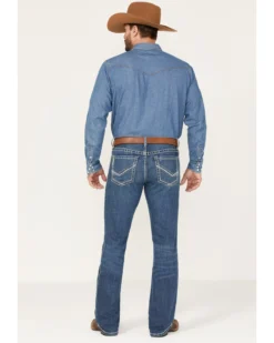 Cinch Men's Ian Medium Wash Slim Bootcut Performance Jeans -Sheplers Sales 2000373497 402 P3